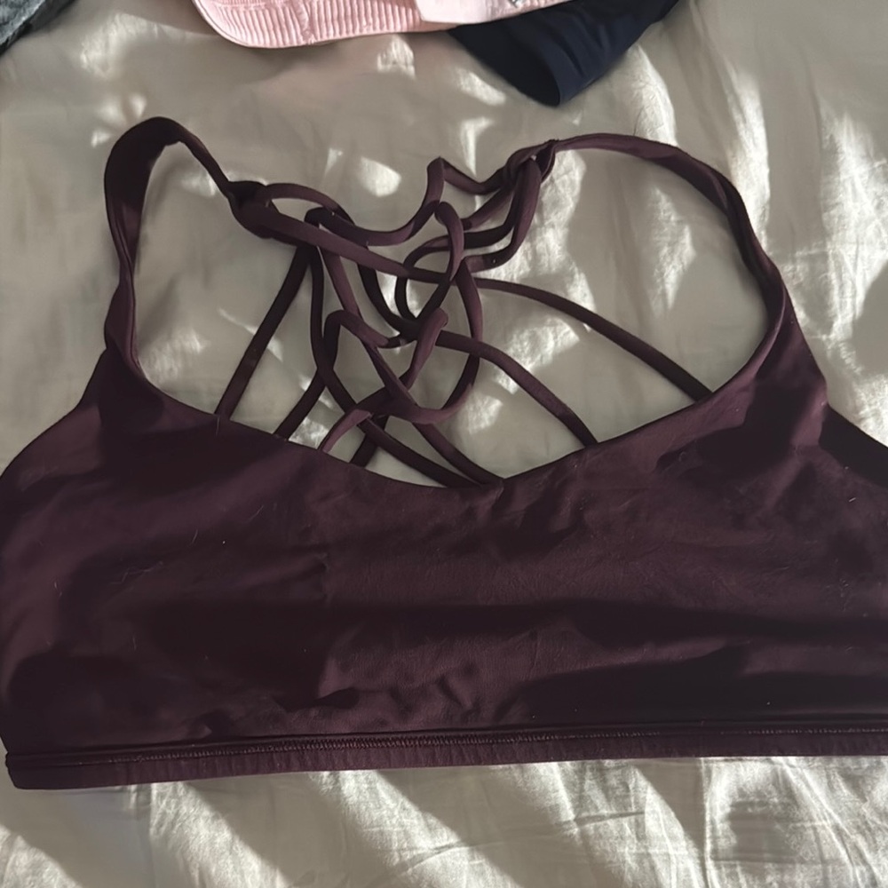 Lululemon sports bra looking for a new home. Super cute and comfy